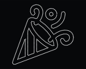 Rhinestone t-shirt design 74.eps