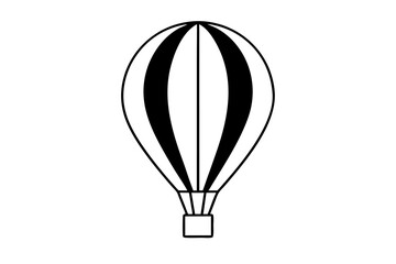 Minimalist Black and White Hot Silhouette Vector Illustration, Elegant black and white hot silhouette in minimalist vector design for modern use.