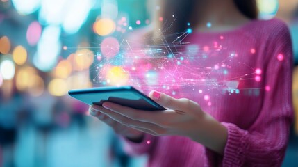 A business professional implements omni-channel strategies to boost online shopping and marketing reach. Uncover the potential of omni-channel marketing in crafting unified brand experiences.