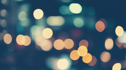 Fototapeta premium Abstract Bokeh Lights Background