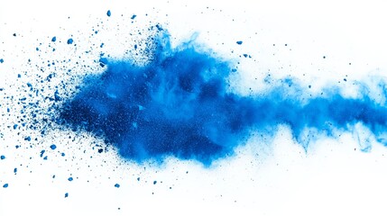 Blue Powder Explosion