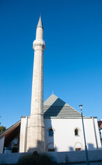 Obraz premium Turalibeg mosque in Tuzla, Bosnia and Herzegovina. No people.