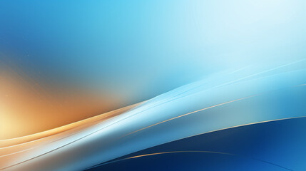 Abstract soft blue wave background. 3d blue background with blue lines curved wavy sparkle with copy space for text. Three-dimensional wave and blue background.