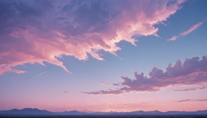 Obraz premium Heaven Sacred Divine Sky of Holy Clouds and Paradise in God Faith