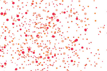 Light multicolor background, colorful vector texture with circles. Splash effect banner. Glitter silver dot abstract illustration with blurred drops of rain. Pattern for web page, banner,poster, card