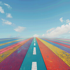 3D road 