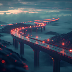 3D road 