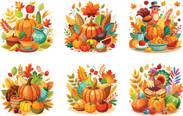 Thanksgiving vector design