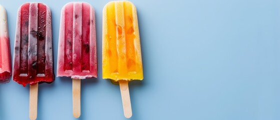 one is red, another is yellow, and the third is blue