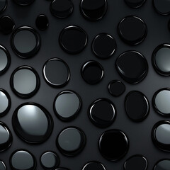 Seamless Smooth Shiny Carbon Scales Pattern - High-Resolution Background