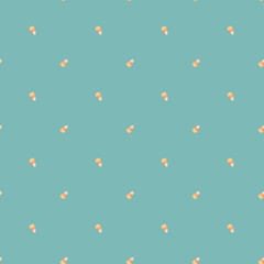 Seamless pattern with Halloween candies