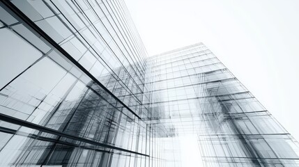 Fototapeta premium 3D Architecture 