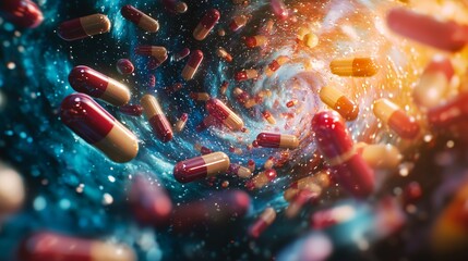 Pills in a Vortex.