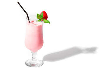 Strawberry milkshake, smoothie