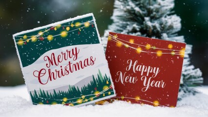 Christmas greeting cards