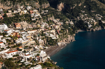 Positano town in Amalfi Coast, Italy