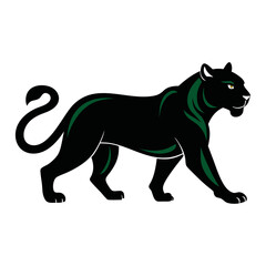 Obraz premium panther vector style design photo