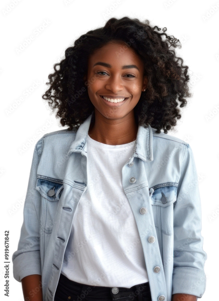 Canvas Prints png smiling woman in casual attire