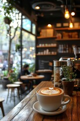 Cheerful friends at cafe,  A warm cafe where friends can work together