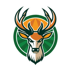 illustration of a milwaukee bucks logo