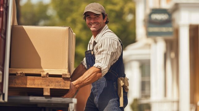 Movers involve lifting and transporting furniture and heavy goods.