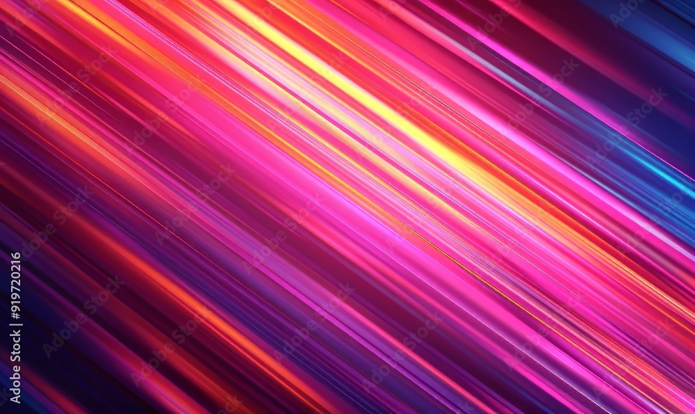 Poster vibrant speed motion background with gradient lines