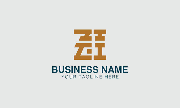 ZI Z zi initial logo | initial based abstract modern minimal creative logo, vector template image. luxury logotype logo, real estate homie logo. typography logo. initials logo