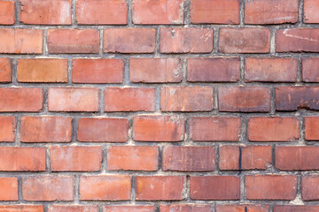 Background of old brick wall pattern texture.