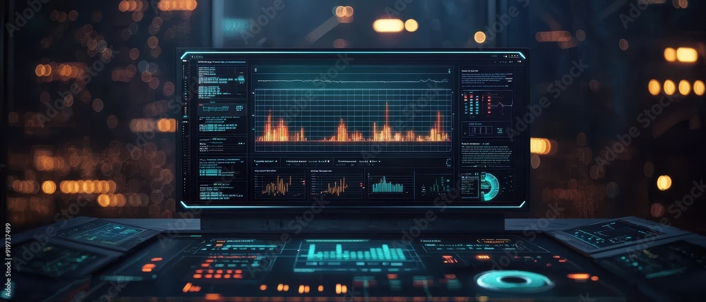 Poster digital charts and screen interface