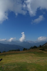 landscape with clouds