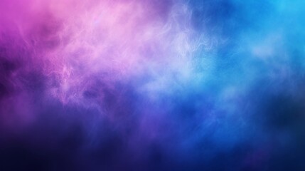 Fototapeta premium A seamless transition of vibrant colors from blue to purple
