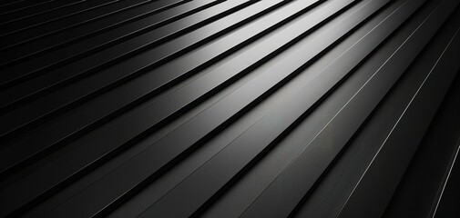 Obraz premium Abstract black textured diagonal lines background.