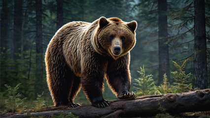 brown bear cub