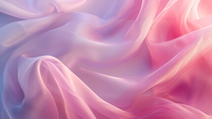 Obraz premium Organza cloth in a soft color