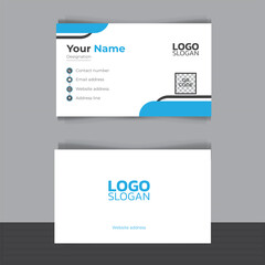 creative vector business card template design