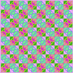 Abstract ethnic rug ornamental seamless pattern.Perfect for fashion, textile design, cute themed fabric, on wall paper, wrapping paper and home decor.