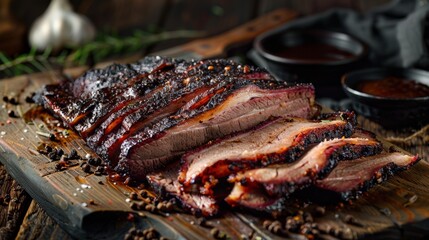 Smoked Pork Brisket: Traditional Texas Style Cookery at its Best