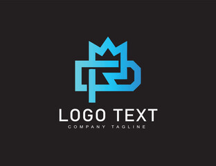 Colorful vector logo design