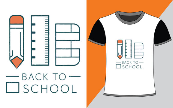 Back To School T-Shirt Design