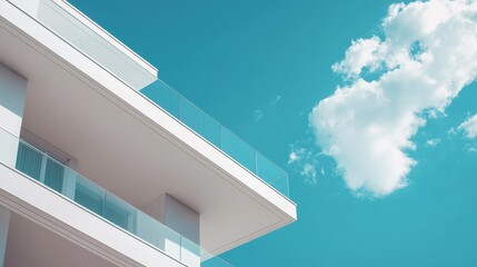 Obraz premium Generic modern building - symbol of success