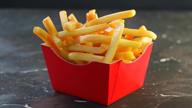 A meal in a McDonald's container.