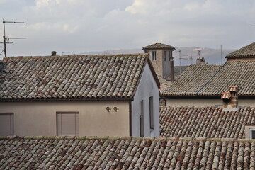 roofs of the old town of Orvieto