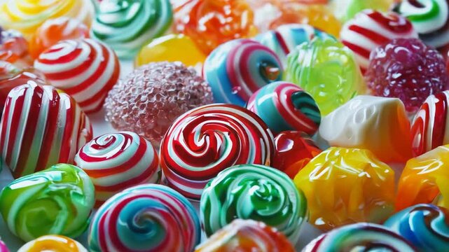 A diverse assortment of sweets.