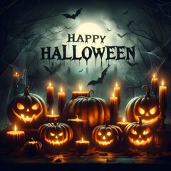 Hunted wallpaper dark abstract background Halloween scary background image