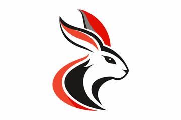 Vector design of a stylish logo on white background 