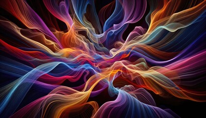 Obraz premium Colour smoke abstract 