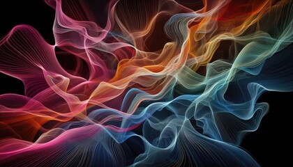 Obraz premium Colour smoke abstract 