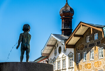 old town of Bad Toelz - bavaria