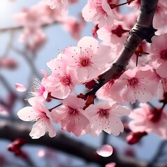Cherry Blossom Tree in Bloom