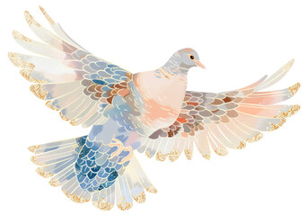Obraz premium PNG Dove chandelier animal pigeon.
